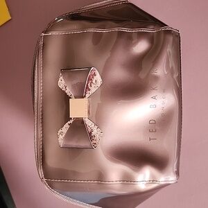 Ted Baker Large Makeup Bag Rose Gold